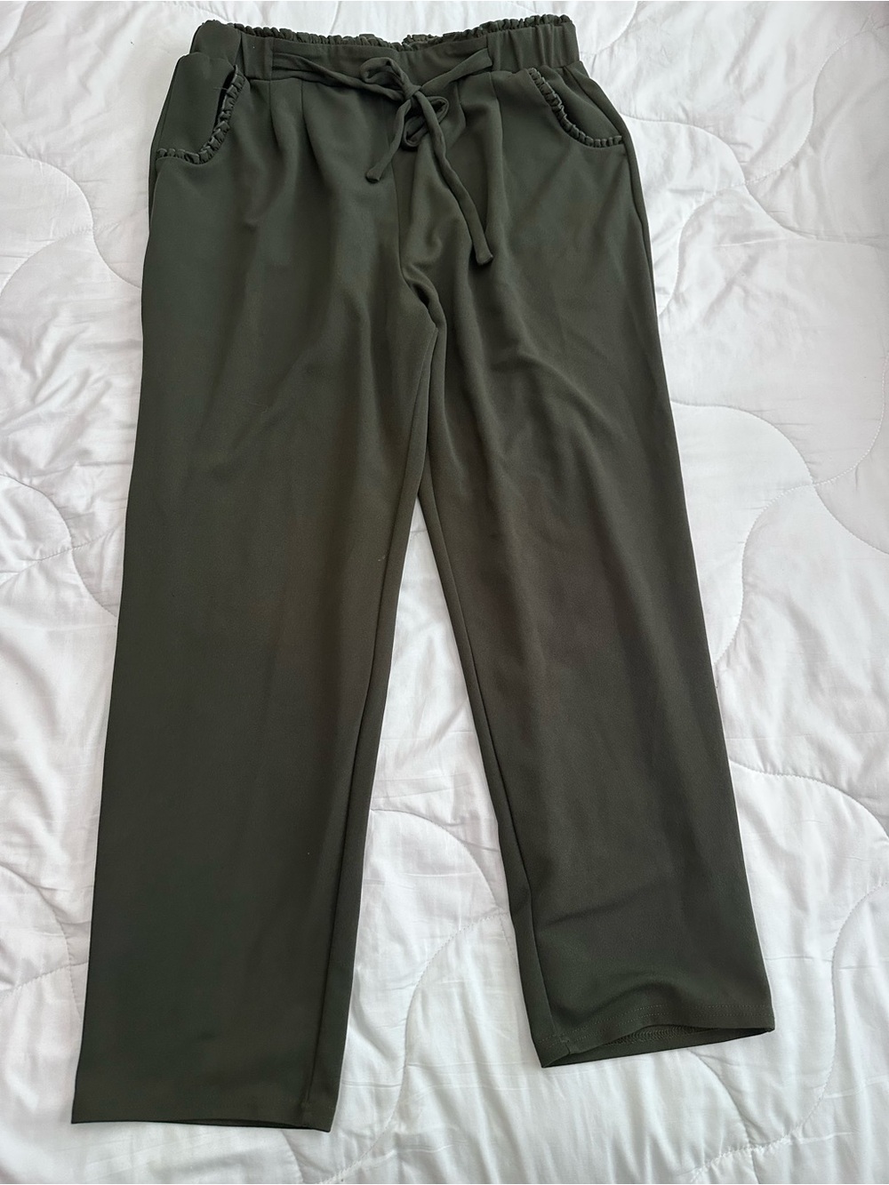 Classic Concepts Women’s Drawstring Casual Pants - Picture 4 of 10